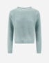 Herno RESORT SWEATER IN AZTECA Aquamarine MG00015DR702007103