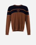 Herno BRUSHED WOOL SWEATER Camel MG0001UCB70189M022155
