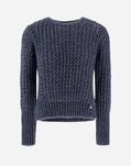 Herno RESORT SWEATER IN NEVEGAL Air Force Blue MG00020DR701989145