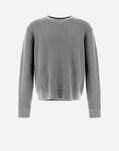 Herno RESORT SWEATER IN ENDLESS OPERATED WOOL Light Grey MG00022UR701939406
