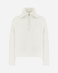 Herno SWEATER IN ETERNITY WOOL White ML000030D702521050