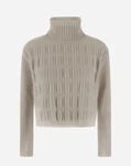 Herno RESORT SWEATER IN INFINITY 3D Ivory ML00015DR701911200
