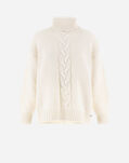 Herno LUXURY ETERNITY SWEATER Natural ML0001DNW711141100