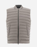 Herno WOOL SILK AND ECOAGE SLEEVELESS JACKET Light Taupe MP000125U701312600