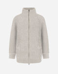 Herno CARDIGAN IN INFINITY WOOL AND NYLON ULTRALIGHT Chantilly MP000136D700161985