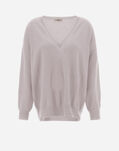 Herno ETERNITY V-NECK SWEATER Ice MV000002D710011300