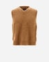 Herno VEST IN PLAIN ALPACA WOOL Earthenware MV000005U702448162
