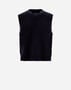 Herno VEST IN PLAIN ALPACA WOOL Navy Blue MV000005U702449200
