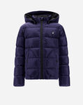 Herno BOMBER JACKET IN GLOSS New Blue PI000011X12220Z9202