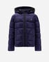 Herno BOMBER JACKET IN GLOSS New Blue PI000011X12220Z9202