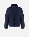 Herno RESORT BOMBER JACKET IN LIGHT NYLON STRETCH Blue PI00098UR12431SZ9201