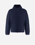 Herno RESORT BOMBER JACKET IN LIGHT NYLON STRETCH Blue PI00098UR12431SZ9201