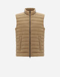 Herno ECOAGE AND MONOGRAM SLEEVELESS JACKET Sand PI001100U124562000