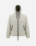Herno BOMBER JACKET IN ULTRALIGHT CREASE Natural PI001108U124942605