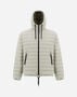 Herno BOMBER JACKET IN ULTRALIGHT CREASE Natural PI001108U124942605