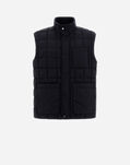 Herno PADDED ECOAGE SLEEVELESS JACKET Black PI001111U124569300