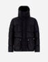 Herno BOMBER JACKET IN NYLON CHAMONIX Black PI001140U12004Z9389