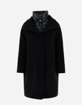 Herno RESORT COAT IN NEW MODERN DOUBLE & NYLON ULTRALIGHT Black PI00115DR334159300