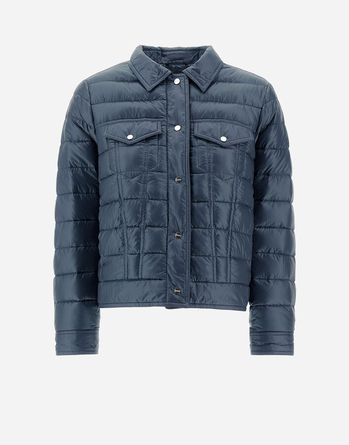 Herno RESORT JACKET IN NYLON ULTRALIGHT Light Blue PI00116DR12017Z9002