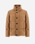 Herno BOMBER JACKET IN WEIGHTY REAL CAMEL Camel PI001173U381222157