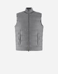 Herno VEST IN CASHMERE, SILK AND KNIT Grey PI001183U380879430