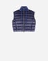 Herno RESORT WAISTCOAT IN DUSTY VELVET Denim PI00123DR126319121