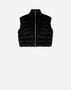 Herno RESORT WAISTCOAT IN DUSTY VELVET Black PI00123DR126319300