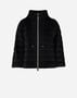 Herno RESORT CAPE IN DUSTY VELVET Black PI00125DR126319300