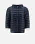 Herno CAPE IN NYLON ULTRALIGHT & MONOGRAM Navy Blue PI001650D120179200