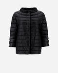 Herno CAPE IN NYLON ULTRALIGHT & MONOGRAM Black PI001650D120179300