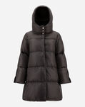Herno A-LINE JACKET IN NYLON ULTRALIGHT Dark Chocolate PI001782D120178800