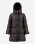 Herno A-LINE JACKET IN NYLON ULTRALIGHT Dark Chocolate PI001782D120178800