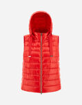 Herno SLEEVELESS JACKET IN NYLON ULTRALIGHT Light Red PI001843D120176010