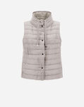 Herno REVERSIBLE SLEEVELESS JACKET IN NYLON ULTRALIGHT Chantilly PI001844D120171994