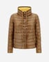 Herno REVERSIBLE NYLON ULTRALIGHT CAPE Caramel PI001846D120172131