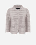 Herno JACKET IN NYLON ULTRALIGHT Grey Pearl PI001851D120179402