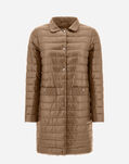 Herno COAT IN NYLON ULTRALIGHT Camel PI001853D120172155