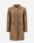 Herno COAT IN NYLON ULTRALIGHT Camel PI001853D120172155