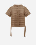Herno NYLON ULTRALIGHT CAPE JACKET Camel PI001867D120172155