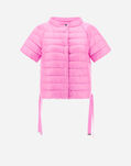 Herno NYLON ULTRALIGHT CAPE JACKET Pink PI001867D120174015