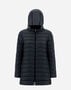 Herno NYLON ULTRALIGHT AND TECHNO TAFFETÀ A-LINE JACKET Navy Blue PI001874D120179200