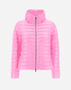 Herno NYLON ULTRALIGHT AND TECHNO TAFFETÀ BOMBER JACKET Pink PI001880D120174015
