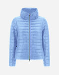Herno NYLON ULTRALIGHT AND TECHNO TAFFETÀ BOMBER JACKET Light Blue PI001880D120179006