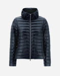 Herno NYLON ULTRALIGHT AND TECHNO TAFFETÀ BOMBER JACKET Navy Blue PI001880D120179200