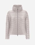Herno NYLON ULTRALIGHT AND TECHNO TAFFETÀ BOMBER JACKET Grey Pearl PI001880D120179402