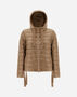 Herno BOMBER JACKET IN NYLON ULTRALIGHT Camel PI001893D120172155