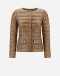 Herno JACKET IN NYLON ULTRALIGHT Camel PI001894D120172155
