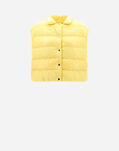 Herno SLEEVELESS NYLON ULTRALIGHT AND SPRING LACE JACKET Lemon Yellow PI001897D120173112