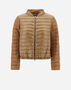 Herno NYLON ULTRALIGHT AND SPRING LACE BOMBER JACKET Camel PI001899D120172155