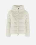Herno CAPE IN NEW LADY FAUX FUR White PI001935D126301000